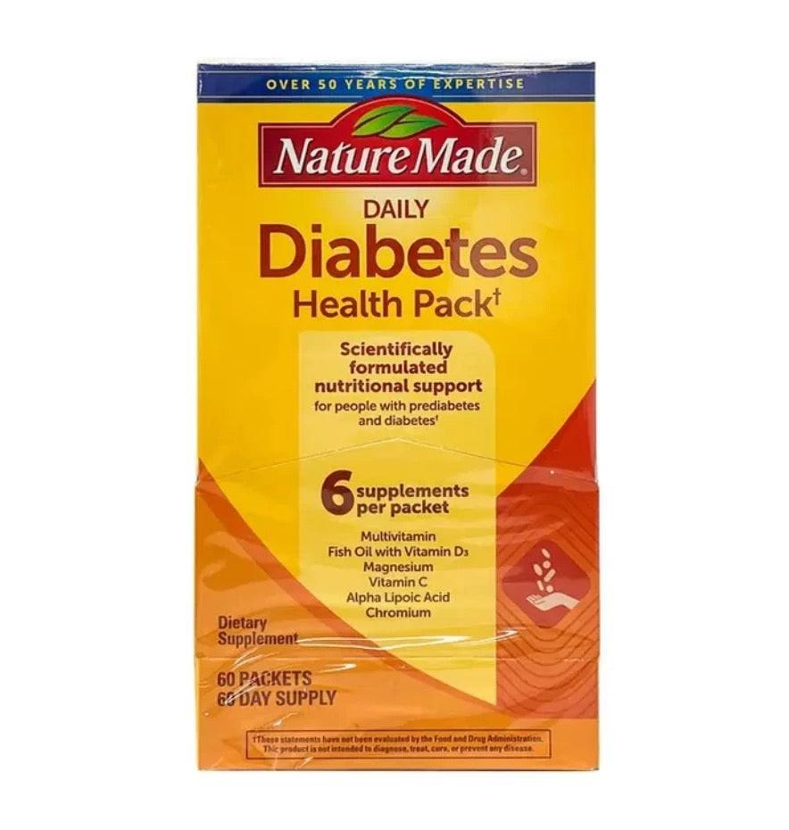 ［New］美國Nature Made糖尿健康包60包裝.