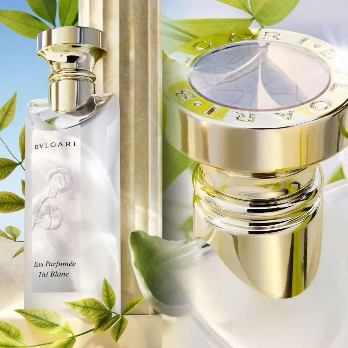 新版 Bvlgari Eau Parfumée Thé Blanc Eau De Toilette 寶格麗白茶淡香水 150ml