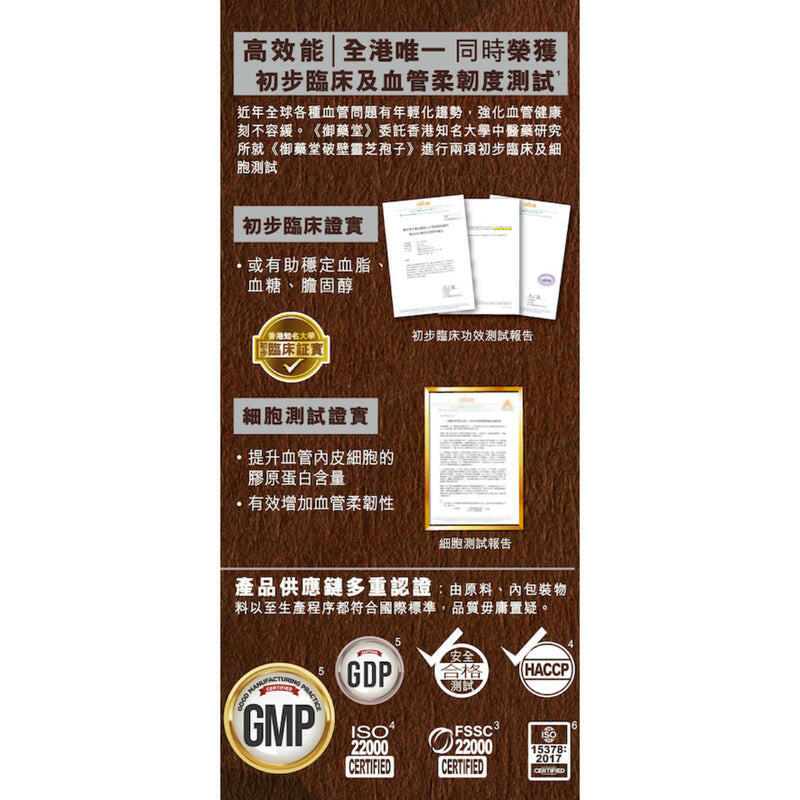 Royal Medic 御藥堂 破壁靈芝孢子 60粒.