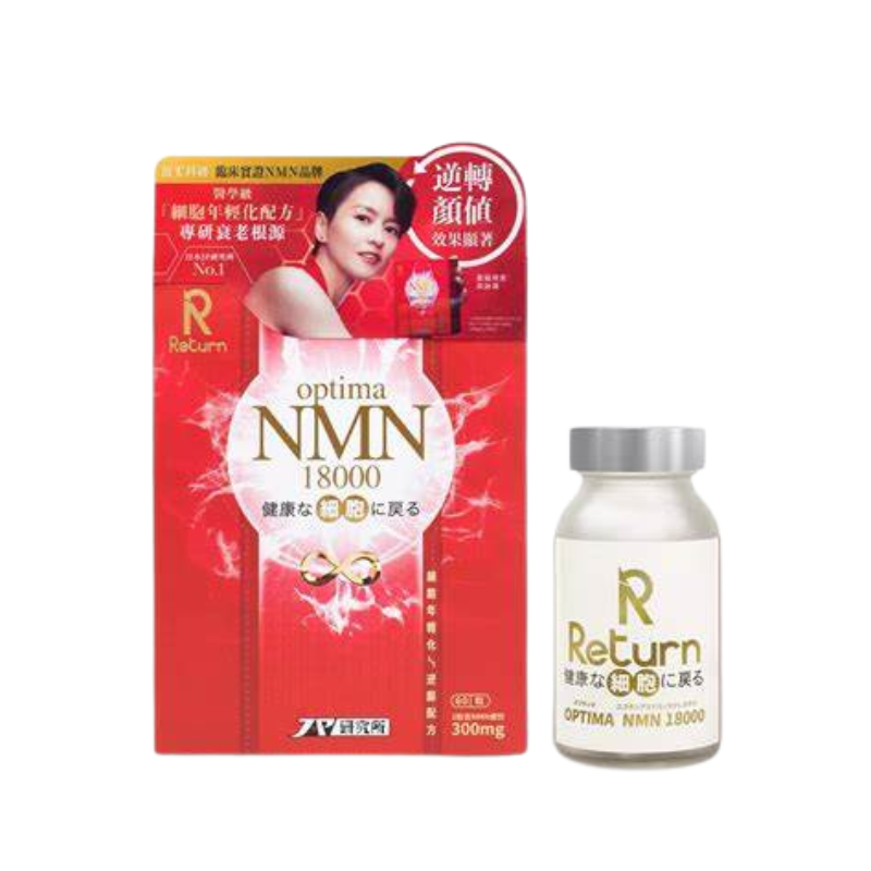 Return - Cell Rejuvenation and Anti-Aging Formula NMN 18000 60 capsules