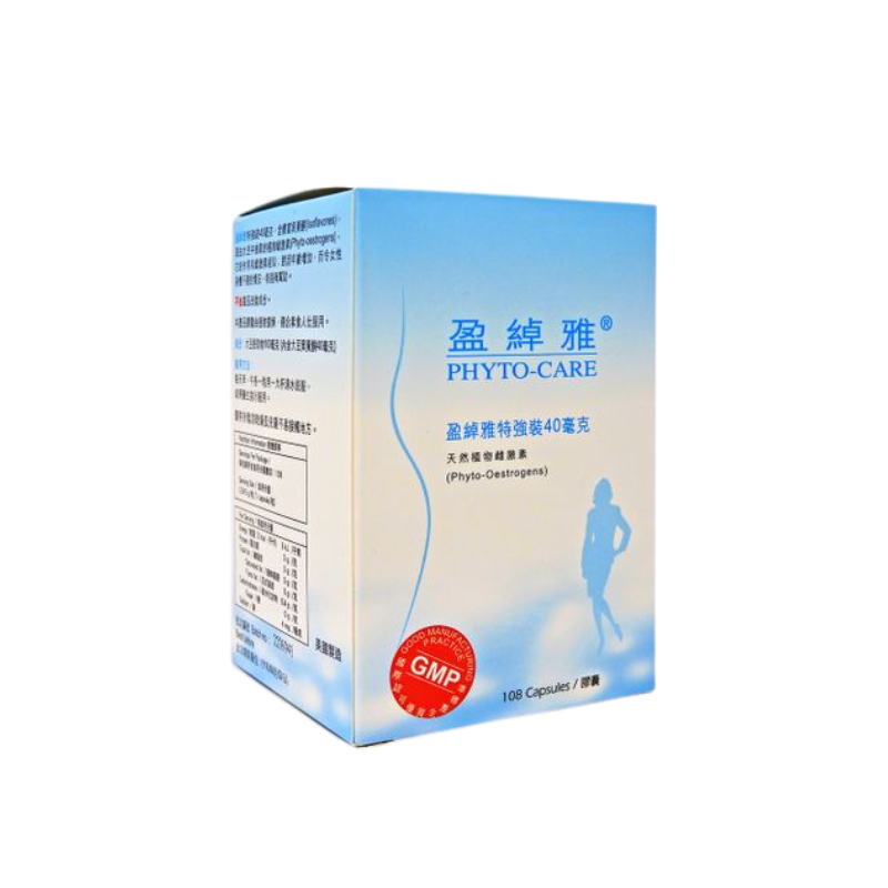 Ying Chuo Ya - Extra Strength 40mg PHYTO-CARE Isoflavones