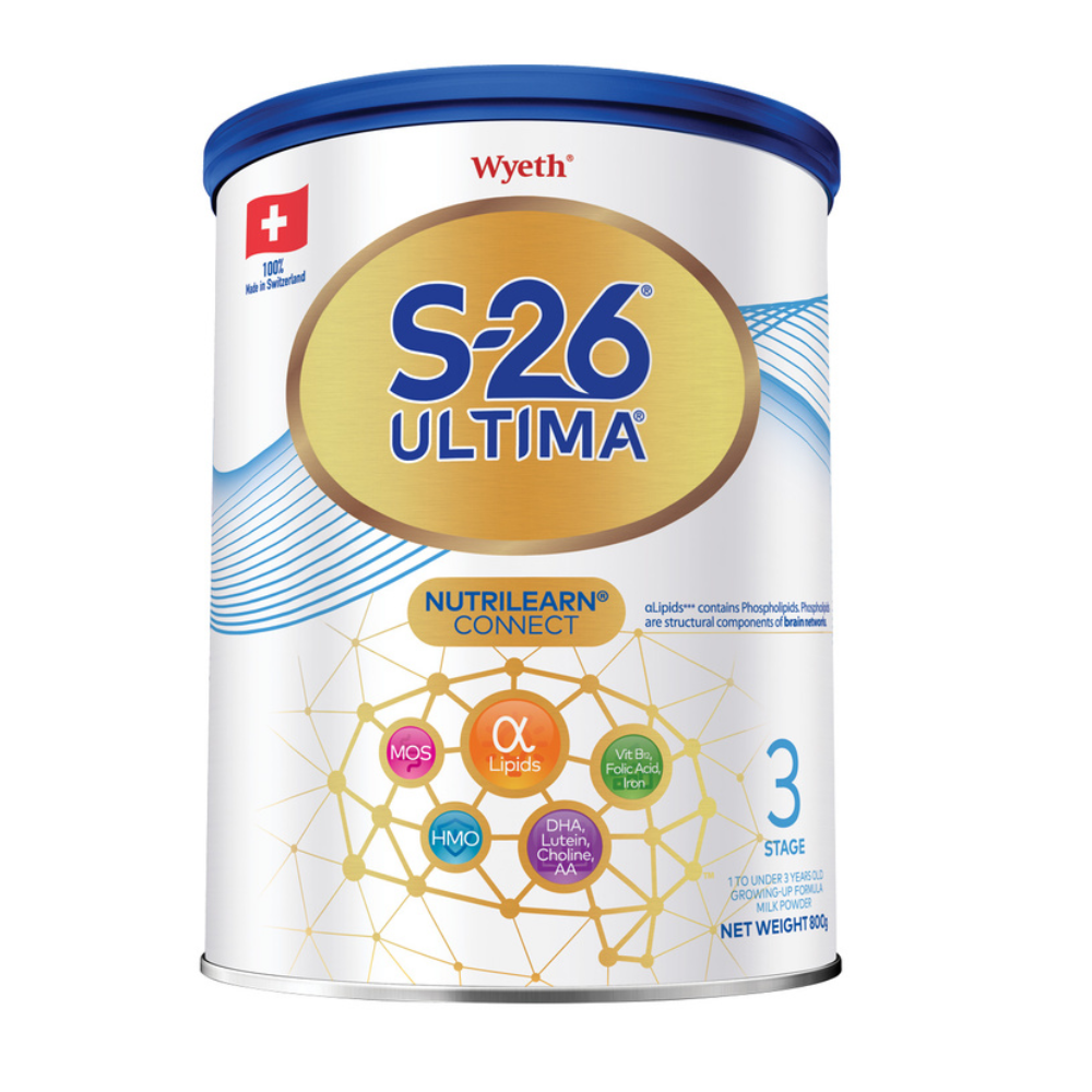 Wyeth ULTIMA infant formula milk powder 1 section 800g imported from Switzerland 