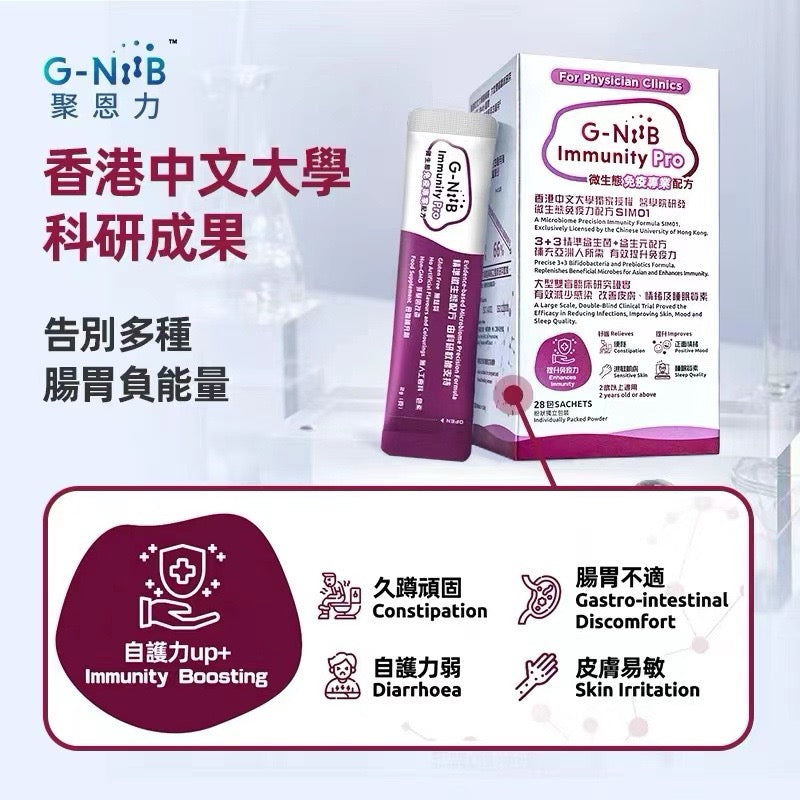 G-NiiB – Immunity Pro 免疫專業配方 28包