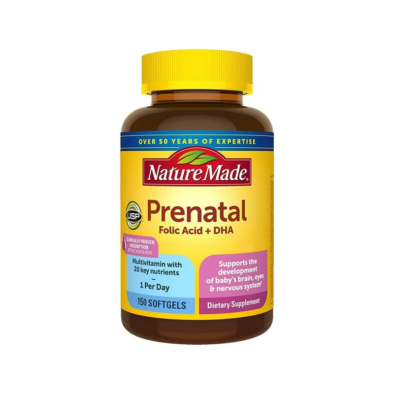 Nature Made NatureMade New Edition-Laitimei Multivitamin for Pregnant Women + DHA 150 Liquid Soft Capsules (Multivitamin for Pregnant Women/Pregnancy)