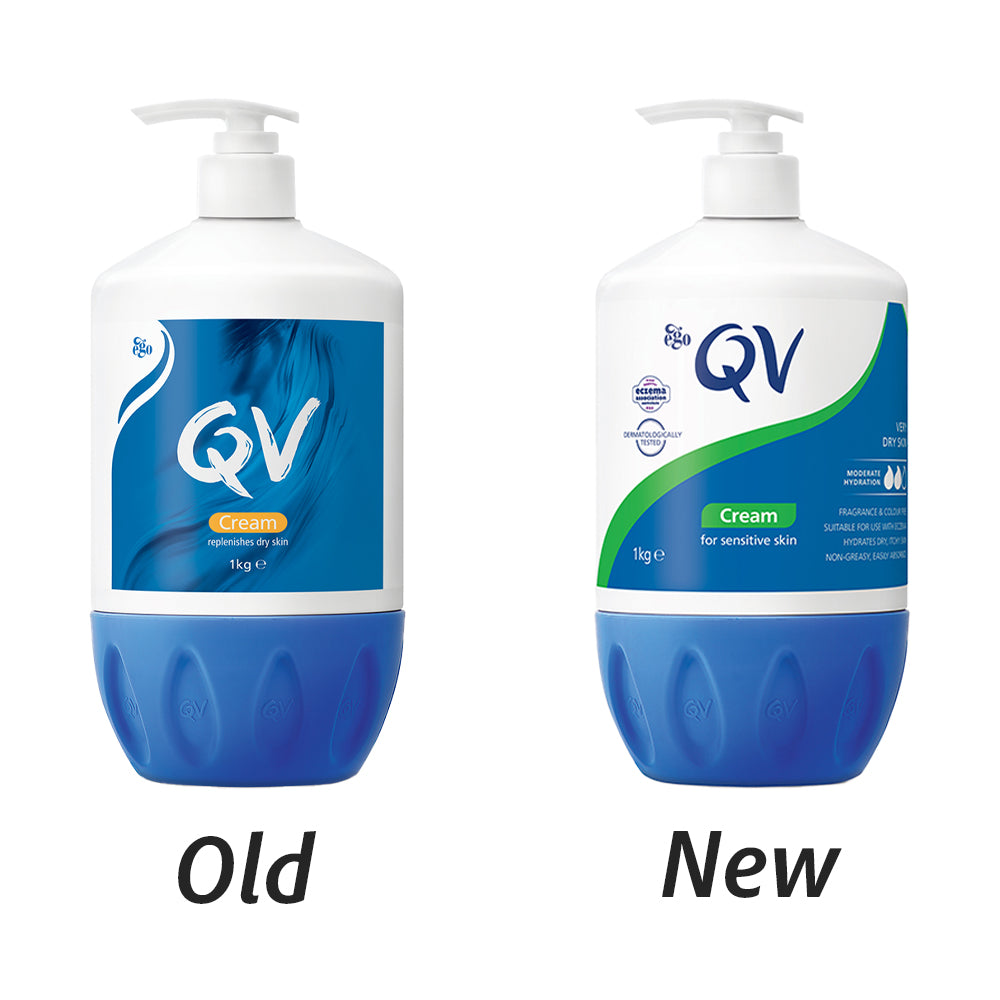 【有標簽】QV-Cream 1kg Pump （新舊莊隨機發貨）