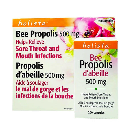 [加拿大］Holista – 高濃度蜂膠 500毫克 200粒.