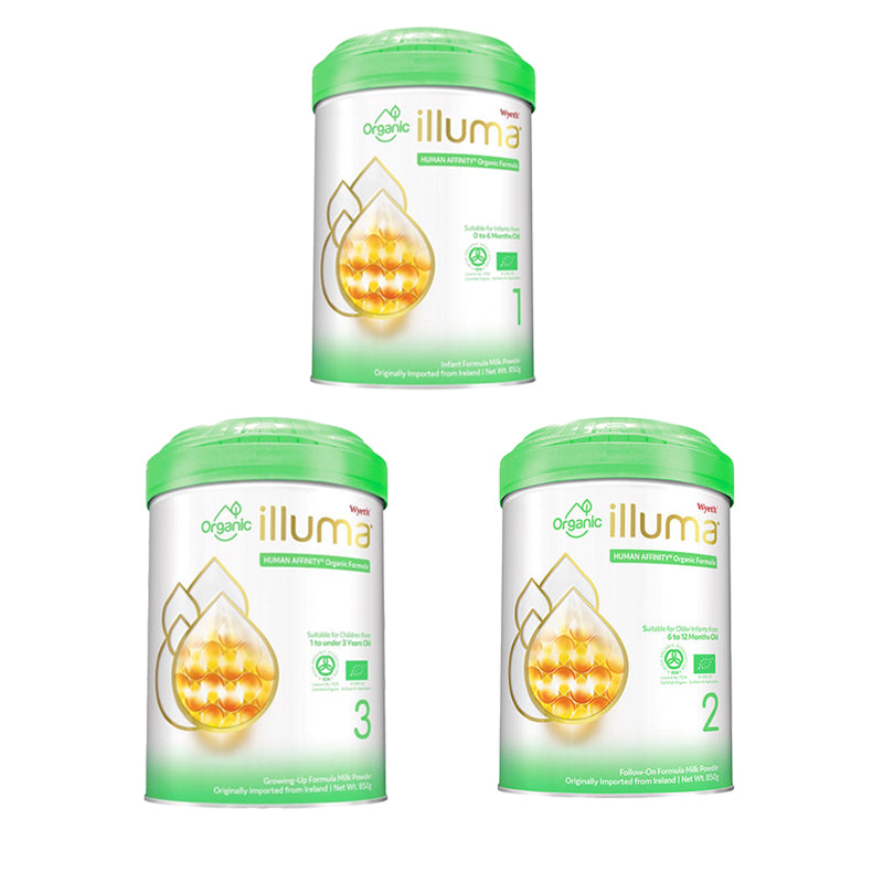 ILLUMA 有機 嬰兒配方奶粉 900克（0-6個月）