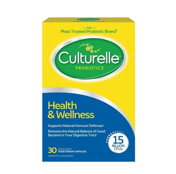 Culturelle - Probiotic Vegetarian Capsules for Adults 15 Billion - Improve Immune Type