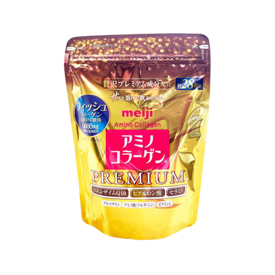 MEIJI 明治 日本 Amino Collagen 金裝氨基膠原蛋白粉 196g 約28日