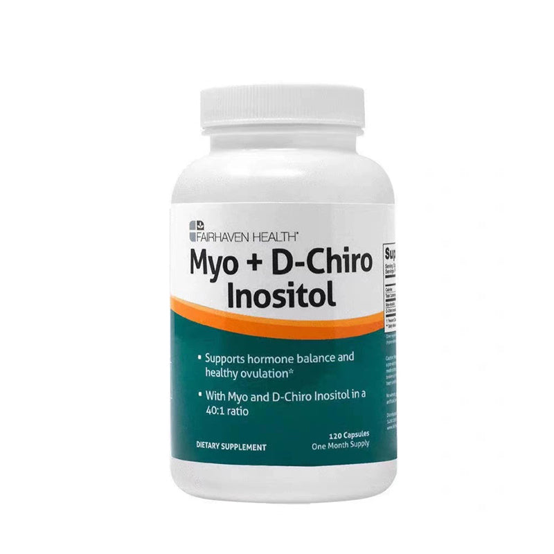 [美國］Myo + D-Chiro Inositol MyoInositol 肌醇改善多囊備孕 卵泡促排試管 120粒