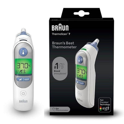 【德國醫療級】BRAUN 百靈耳溫槍IRT6520/6525｜1秒精準測溫・嬰兒成人通用・醫院同款 (隨機發貨)