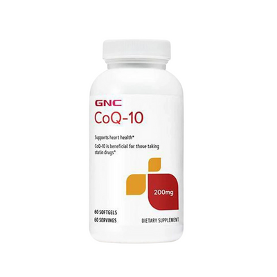 健安喜 GNC - CoQ-10｜200mg高濃度・60粒裝｜心臟引擎・特強抗氧化・細胞充電