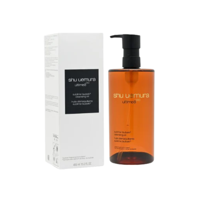 【新版】SHU UEMURA 植村秀 Ultime8 黃金琥珀養膚潔顏油 450ml.
