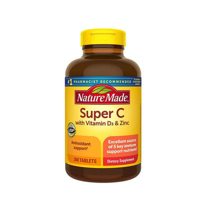 美國 Nature Made 5合1維他命A+ C + E + D3 +鋅 200粒裝