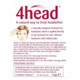 [英國] 4head 偏頭痛緩解棒 Headache & Migraine Relief Stick 3.6g 泰好批—網絡批發直銷