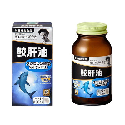 日本明治 - 野口醫學研究所 營養輔助食品 鯊肝油(90粒)