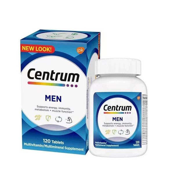 <transcy>[US Version] Centrum Men's Multivitamin 120 Capsules Adult Vitamin B Lycopene</transcy>