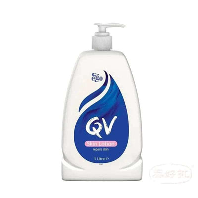 【澳洲皮膚科首選】QV潤膚乳 Skin Lotion 1L｜零香精・醫美級保濕・異位性皮膚炎適用【有標簽】