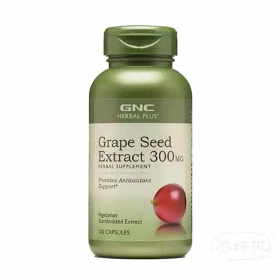 美國GNC - 特強美肌葡萄籽精華 300mg 100粒裝