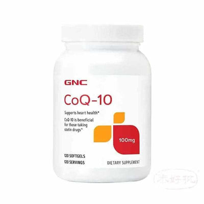 GNC CoQ-10 100毫克120粒軟膠囊(new packing)