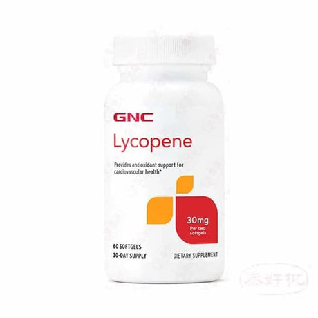 GNC Lycopene 番茄紅素抗氧化膠囊 30mg [60粒]new packing 泰好批—網絡批發直銷