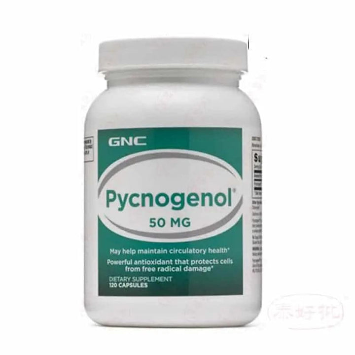 GNC Pycnogenol 法國松樹皮膠囊 120粒 泰好批—網絡批發直銷