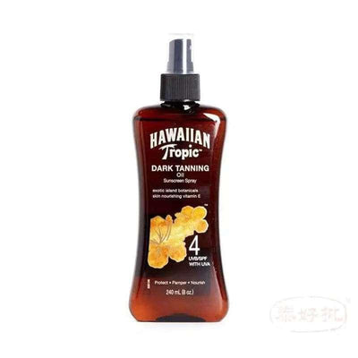 夏威夷熱帶 - 曬黑油 Hawaiian Tropic - Tanning Oil SPF 4 240ml