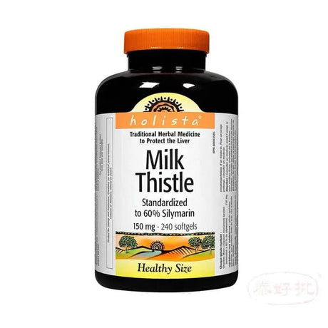 [加拿大版］Holista Milk Thistle 奶薊草 保肝配方 250 mg, 240粒 Holista