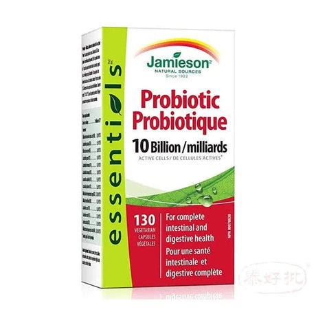 【加拿大版】Jamieson  純天然益生菌 100億 加量裝 130粒 Jamieson