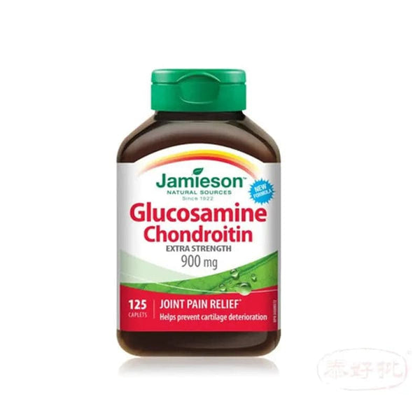 【香港行貨】Jamieson Glucosamine Chondroitin 500mg+400mg 125's Jamieson