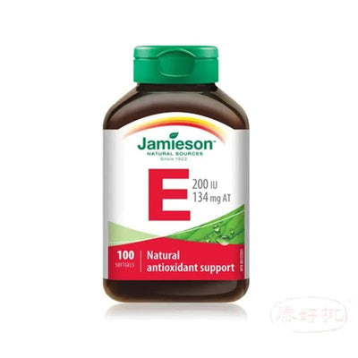 【香港行貨】Jamieson Vitamin E-200 iu 100's