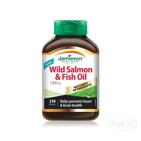 【香港行貨】Jamieson Wild Salmon & Fish Oil 1000mg 210's Jamieson