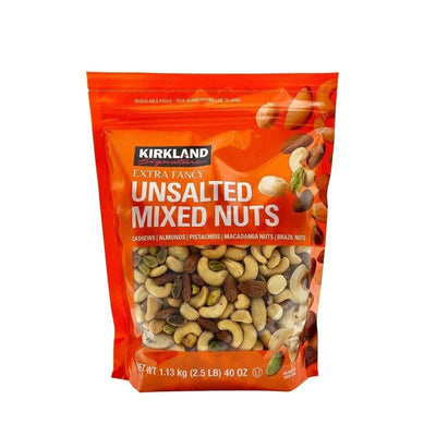 【2026-08】美國Kirkland Signature Extra Fancy 柯克蘭- 無鹽鹽焗混合堅果 Mixed Nuts* 1.13kg