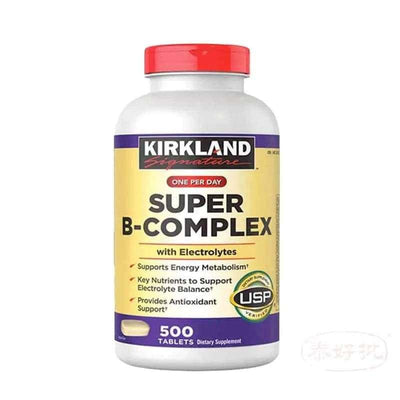 Kirkland Signature 超級B群維生素，為您帶來全面的健康支持