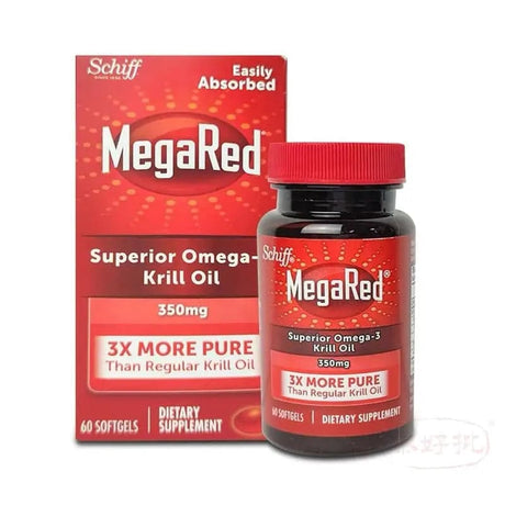 MegaRed 350mg Superior Omega-3 Krill Oil Softgels 60s 泰好批—網絡批發直銷