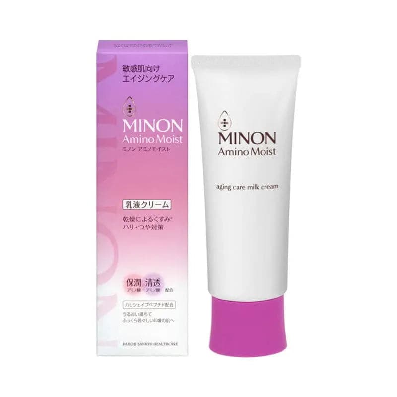 【日本寄-原箱出】MINON/蜜濃 溫和抗衰老抗皺保濕乳液 100g MINON