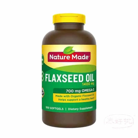 美國 Nature Made Flaxseed Oil 1400 mg 300粒 泰好批—網絡批發直銷