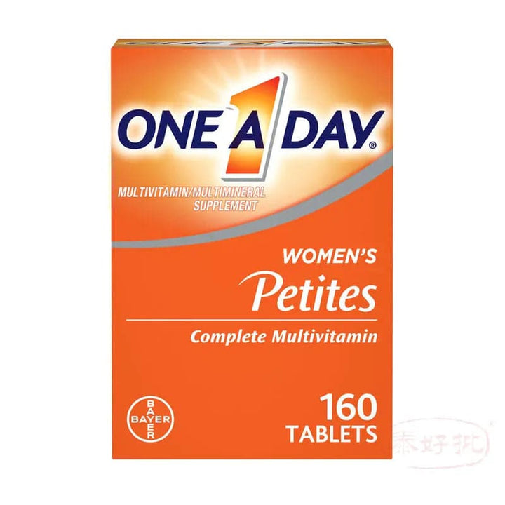 【美國版】One A Day Women's Petites Tablets, Multivitamins for Women, 160粒 泰好批—網絡批發直銷