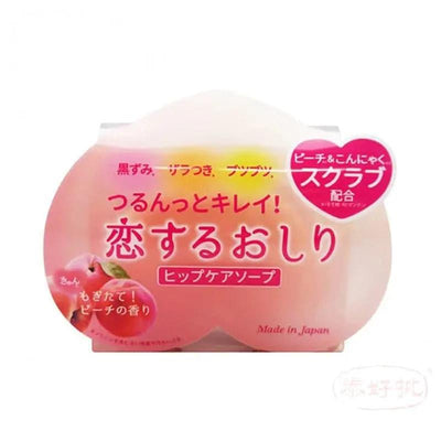 Pelican 沛麗康 蒟蒻臀部 去角質保濕蜜桃皂 80g < 瘋狂減 - 網店限定>