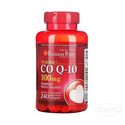 美國Puritan’s Pride Q-SORB 輔酶Q10 強效心臟支持