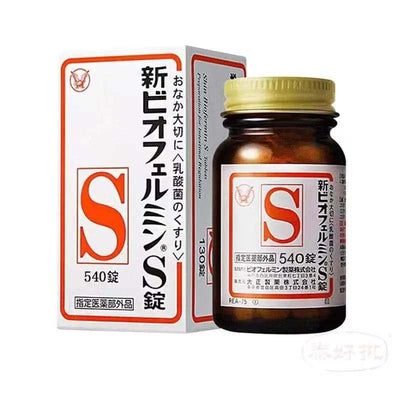 大正新表飛鳴S錠540錠｜日本醫藥品｜12種活性乳酸菌・3層包埋技術・家庭裝180日份