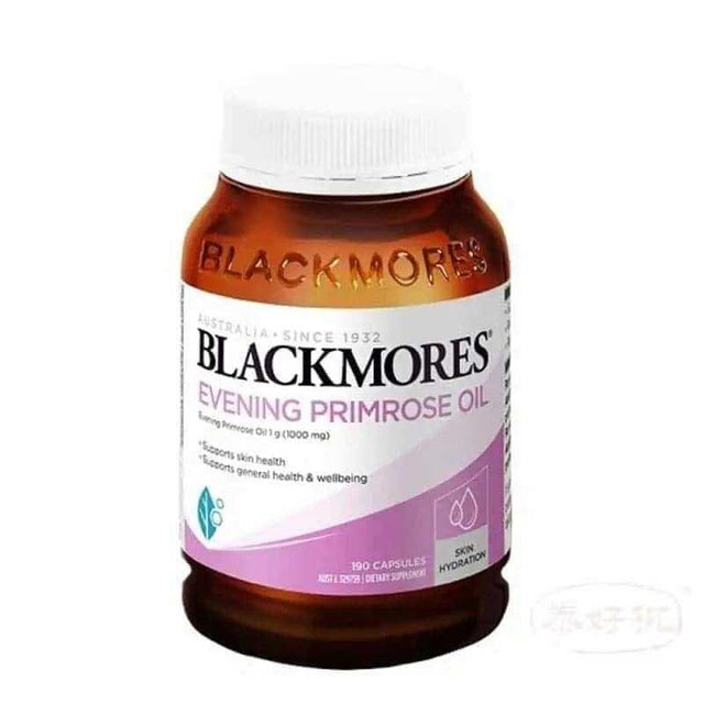 Blackmores品牌月見草油產品，天然草油提取，促進身體健康與美容